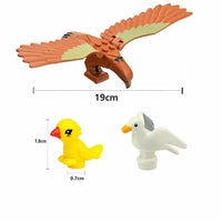 City Animals Cute Dog Sheep Chicken goat pig Cow for LEGO Building Blocks Sets