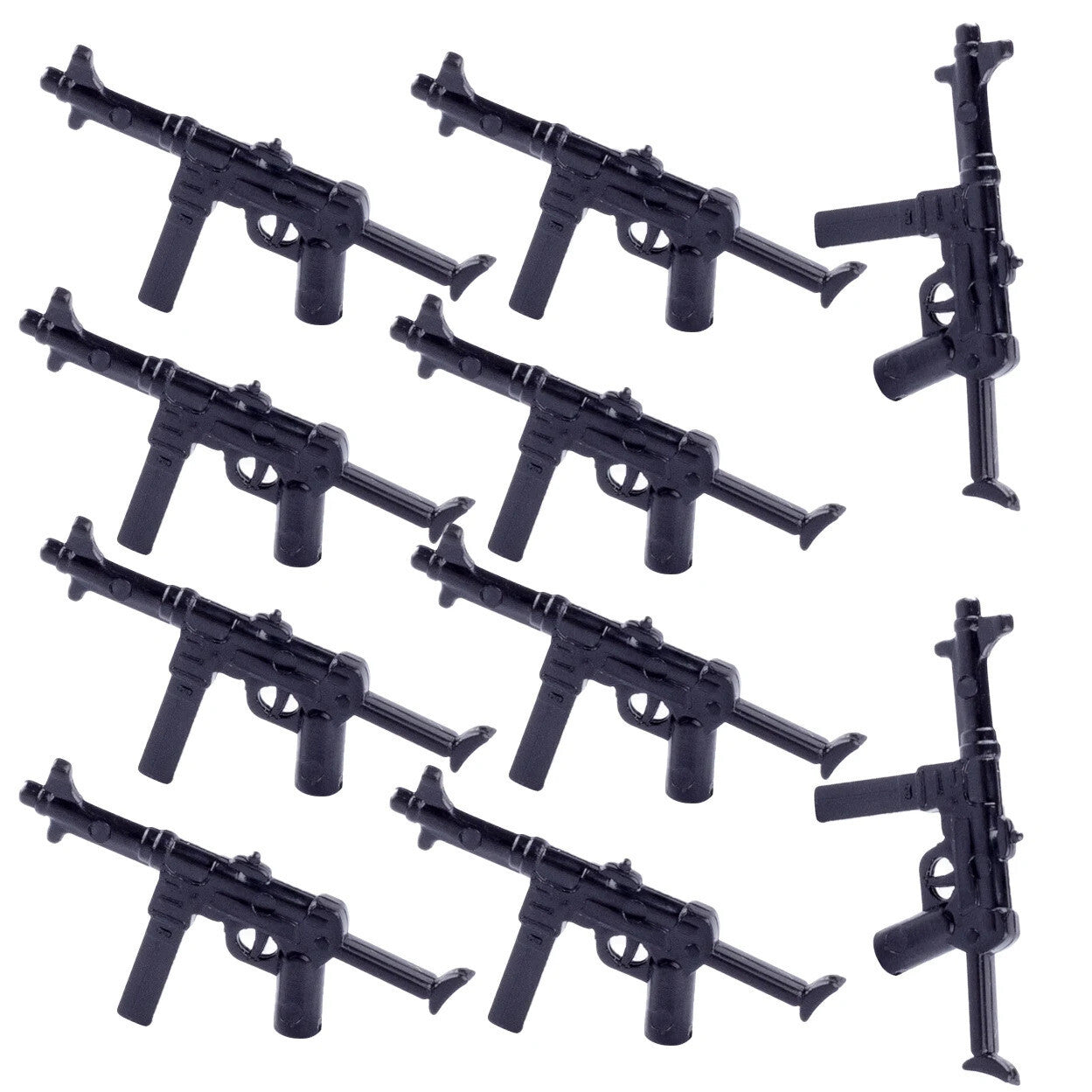 Military Soldier MOC WW2 Gun Arms 98K PPSH For LEGO Building Blocks Brick Toy