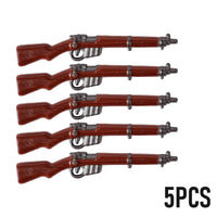 Military Soldier MOC WW2 Gun Arms 98K PPSH For LEGO Building Blocks Brick Toy