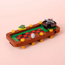 MOC City Poker Table Slots Chess Cards Game Room For LEGO Building Blocks Set
