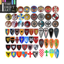 Medieval Military Knights Shields Middle Age For LEGO Building Blocks Brick Toy