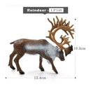 1pc Sika Deer Reindeer Elk Simulation Animal Miniature Art Toy Figure Doll DIY