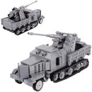 WW2 Military Tank Army Soldier Vehicle Car For LEGO Building Blocks Brick Toy