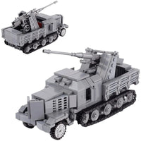 WW2 Military Tank Army Soldier Vehicle Car For LEGO Building Blocks Brick Toy