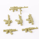 Military MOC SWAT Gun Weapon Box Container Headset Building Blocks Brick Toy DIY