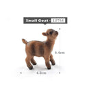 1pc Pig Cat Dog Rabbit Goat Sheep Duck Animal Miniature Art Toy Figure Doll