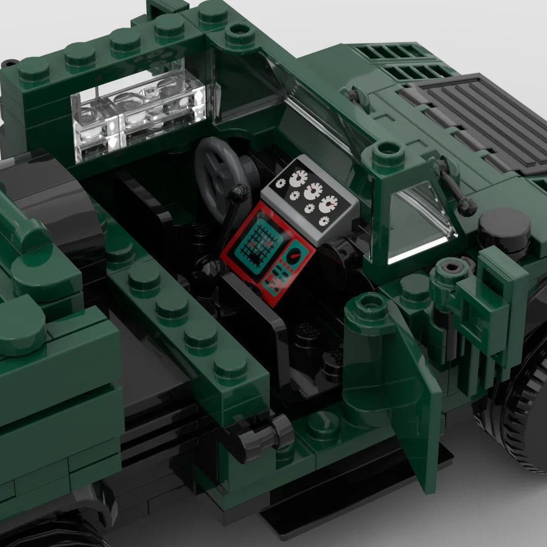 Military Armored Soldier Vehicle Truck Car For LEGO Building Block Brick Toy
