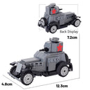 Military Weapon WW2 Green Gas Mask German Army Soldiers Building Blocks Toy DIY