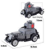 Military Weapon WW2 Green Gas Mask German Army Soldiers Building Blocks Toy DIY