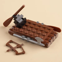 MOC Medieval Military Castle Siege Weapons War Army Knights For LEGO Building Blocks Set