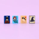 MOC Fairy Tale Books Fantasy Wizard Witch City Building Blocks Bricks Toy DIY
