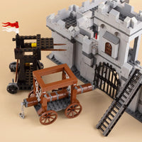 MOC Medieval Military Castle Siege Weapons War Army Knights For LEGO Building Blocks Set