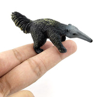 1pc Badger Wolverine Anteater Beaver Animal Miniature Art Toy Figure Doll DIY