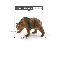 1pc Lizard Centipede Snake Squirrel Jungle Animal Miniature Art Toy Figure Doll