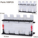 MOC Medieval Military Castle Siege Weapons War Army Knights For LEGO Building Blocks Set