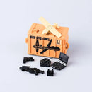Military Oil Drum Fuel Tank Army War Scene For LEGO Building Blocks Brick Toy