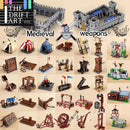 MOC Medieval Military Castle Siege Weapons War Army Knights For LEGO Building Blocks Set