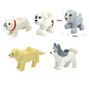City Animals Cute Dog Sheep Chicken goat pig Cow for LEGO Building Blocks Sets