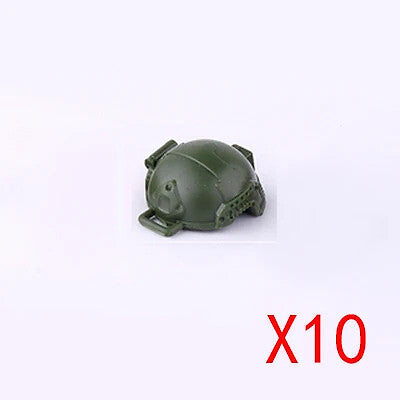 Military Solider Figures Helmets Mask weapon For LEGO Building Blocks Brick Toy
