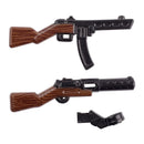 Military Soldier MOC WW2 Gun Arms 98K PPSH For LEGO Building Blocks Brick Toy