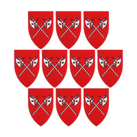 Medieval Military Knights Wolf Shield Armor For LEGO Building Blocks Brick Toy