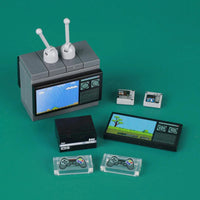 Computer Console Phone Tablet MOC TV City for Lego Building Blocks Sets DIY
