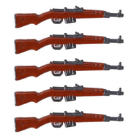 Military Soldier MOC WW2 Gun Arms 98K PPSH For LEGO Building Blocks Brick Toy