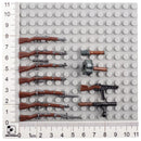 Military Soldier MOC WW2 Gun Arms 98K PPSH For LEGO Building Blocks Brick Toy