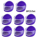City Goggles Motorcycle Accessories Head Helmets Building Blocks Brick Toy DIY