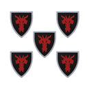 Medieval Military Knights Wolf Shield Armor For LEGO Building Blocks Brick Toy