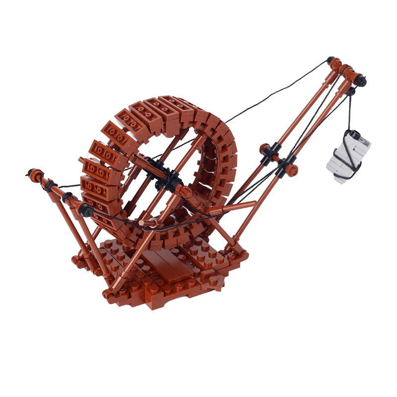 MOC Medieval Military Castle Siege Weapons War Army Knights For LEGO Building Blocks Set