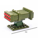 Military Oil Drum Fuel Tank Army War Scene For LEGO Building Blocks Brick Toy