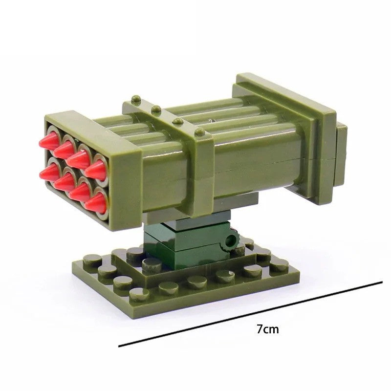 Military Oil Drum Fuel Tank Army War Scene For LEGO Building Blocks Brick Toy