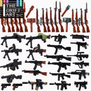 Military Soldier MOC WW2 Gun Arms 98K PPSH For LEGO Building Blocks Brick Toy
