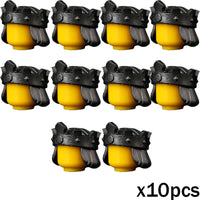 Medieval Military Army Soldier Shield Helmet For LEGO Building Blocks Brick Toy