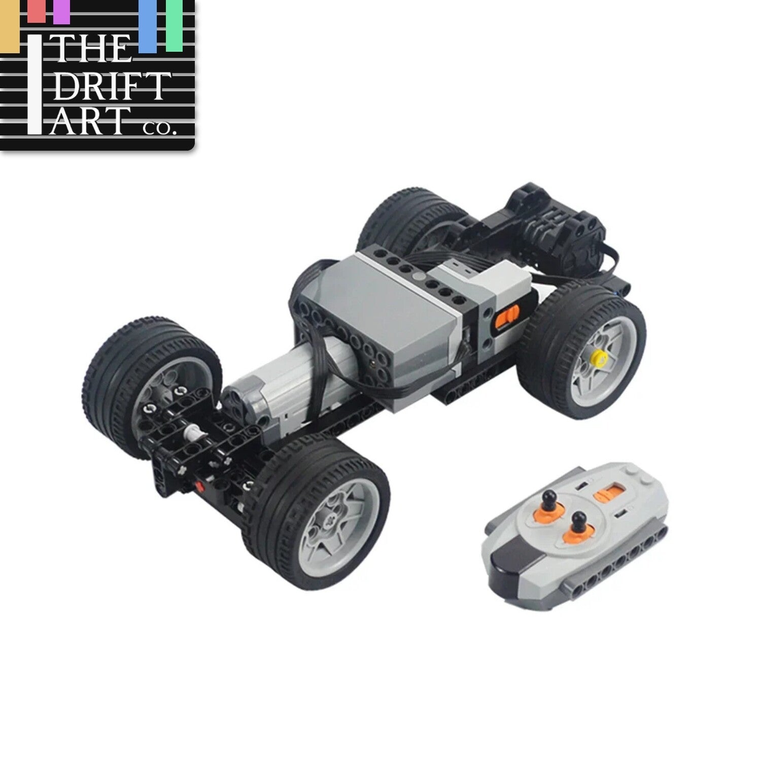 Technic RC Car Motor Suspension System for Lego Kits Building Blocks Sets DIY