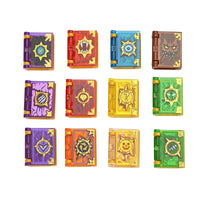 12pcs Magic Books Fantasy Wizard Witch City Building Blocks Bricks Toy DIY