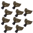 Military Weapon WW2 Green Gas Mask German Army Soldiers Building Blocks Toy DIY