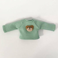 Clothes - Bear Long Sleeve Shirt For 1:12 BJD doll OB Obitsu 11 Ymy Toy