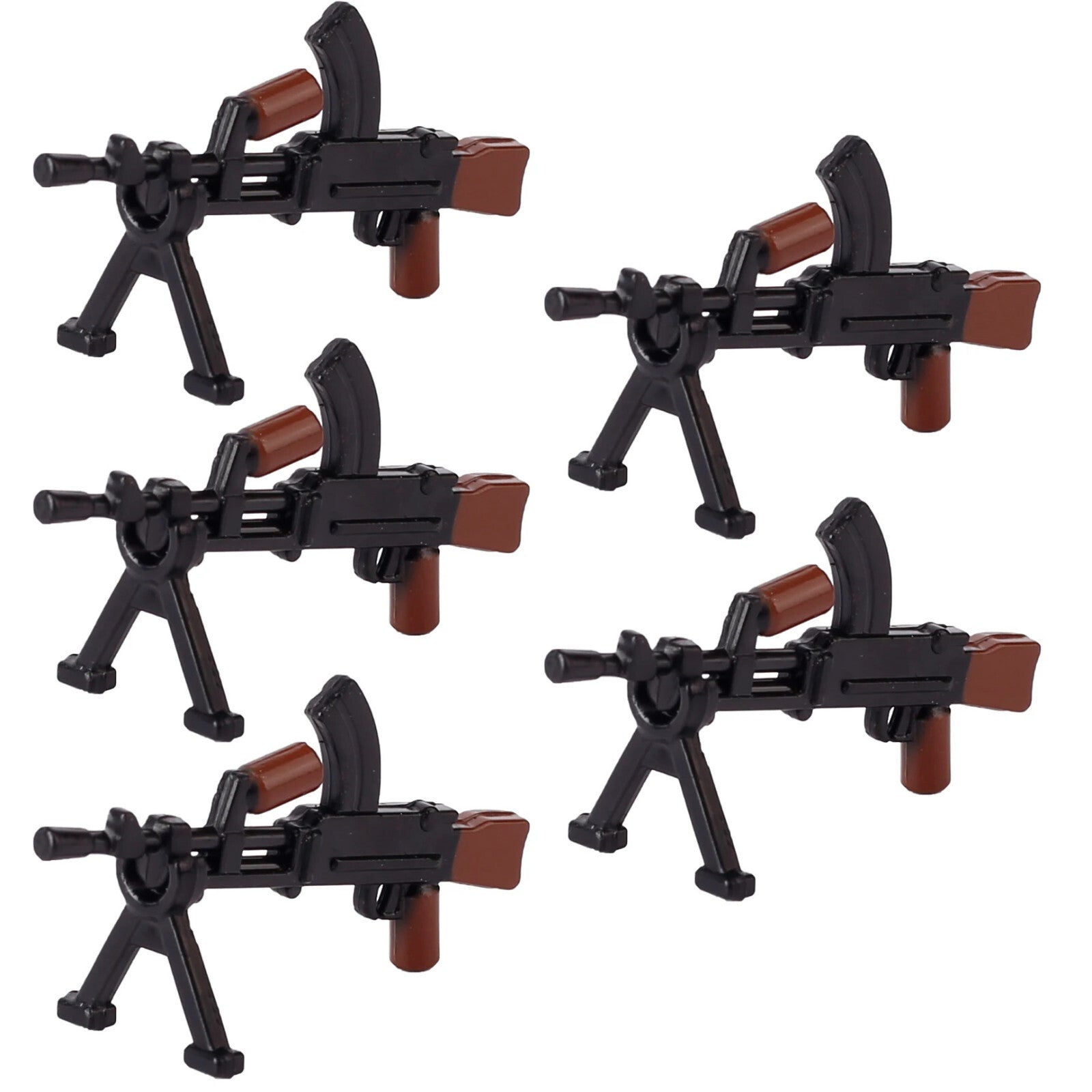 Military Soldier MOC WW2 Gun Arms 98K PPSH For LEGO Building Blocks Brick Toy