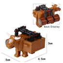 MOC Notice Board Bonfire Stove Medieval Town Street For LEGO Building Blocks Set