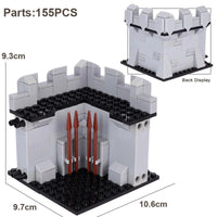 MOC Medieval Military Castle Siege Weapons War Army Knights For LEGO Building Blocks Set