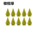 City Tree Green Bush Garden MOC Flower Grass for Lego Building Blocks Sets DIY