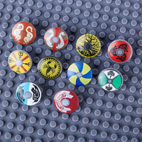 Medieval Military Knights Shields Middle Age For LEGO Building Blocks Brick Toy