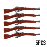 Military Soldier MOC WW2 Gun Arms 98K PPSH For LEGO Building Blocks Brick Toy
