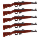 Military Soldier MOC WW2 Gun Arms 98K PPSH For LEGO Building Blocks Brick Toy