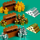 Treasure Pirate Map MOC Jewels Gold Ore Silver For Lego Building Block Brick Set