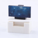 MOC City House Furniture Piano TV Sofa Parts for Lego Sets Building Blocks Set