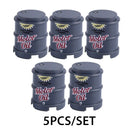 Military Oil Drum Fuel Tank Army War Scene For LEGO Building Blocks Brick Toy