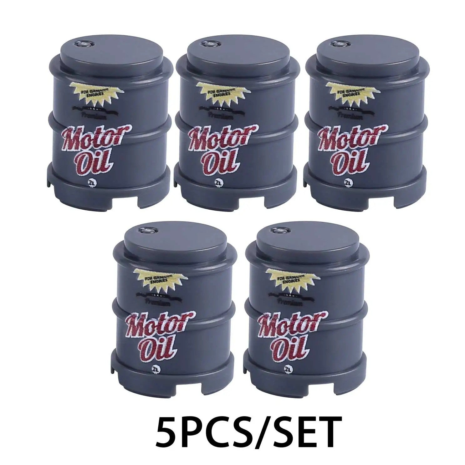 Military Oil Drum Fuel Tank Army War Scene For LEGO Building Blocks Brick Toy